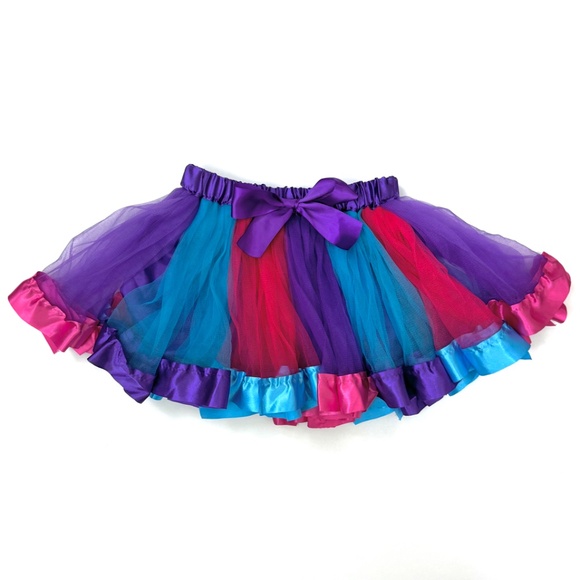 Girl's Colorful Tutu - Elastic Waistband - NWOT - Picture 1 of 7